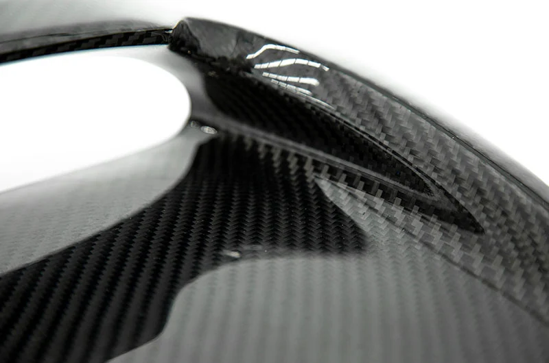 OLM A1 Aggressive Carbon Fiber Full Replacement Hood Scoop - 2015-2021 WRX / STI - Image 9