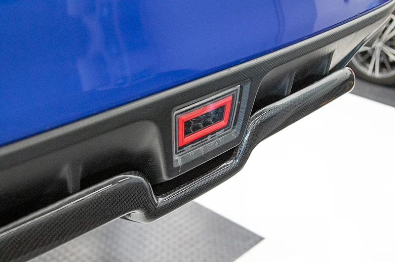 OLM A1 Style Carbon Fiber Rear Diffuser - 2015-2021 WRX / STI - Image 4