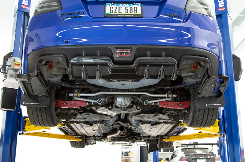 OLM A1 Style Carbon Fiber Rear Diffuser - 2015-2021 WRX / STI - Image 5