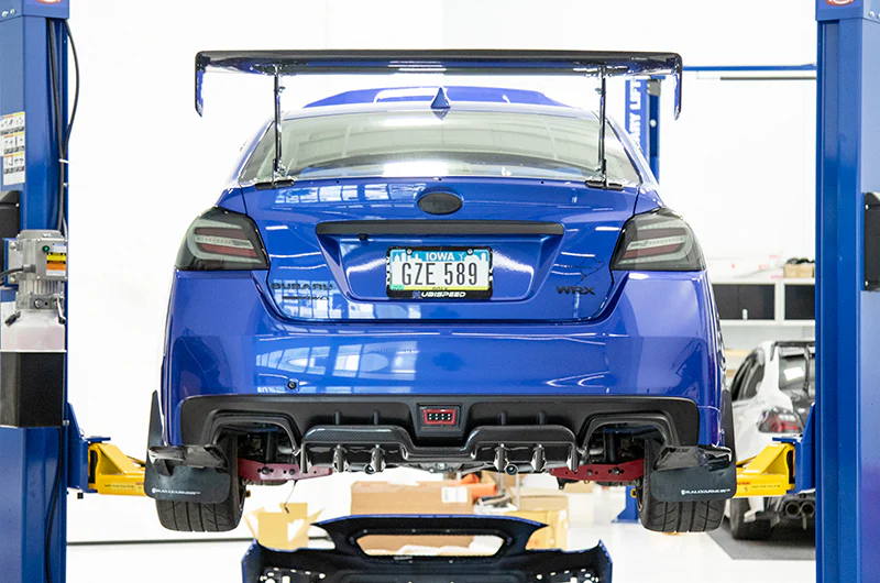 OLM A1 Style Carbon Fiber Rear Diffuser - 2015-2021 WRX / STI - Image 7