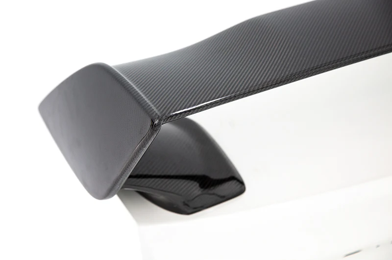 OLM Carbon Fiber OEM STI Style Spoiler with Carbon Bases - 2015-2021 Subaru WRX / STI - Image 5