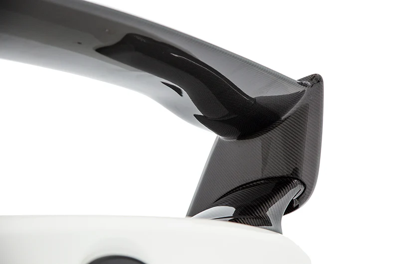 OLM Carbon Fiber OEM STI Style Spoiler with Carbon Bases - 2015-2021 Subaru WRX / STI - Image 8
