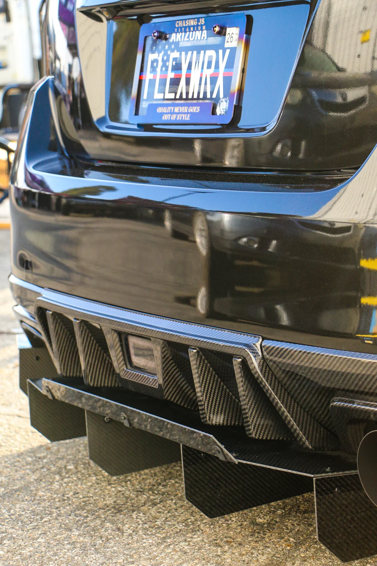 OLM LE Dry Carbon Fiber Rear Diffuser - 2015-2021 Subaru WRX / STI - Image 4