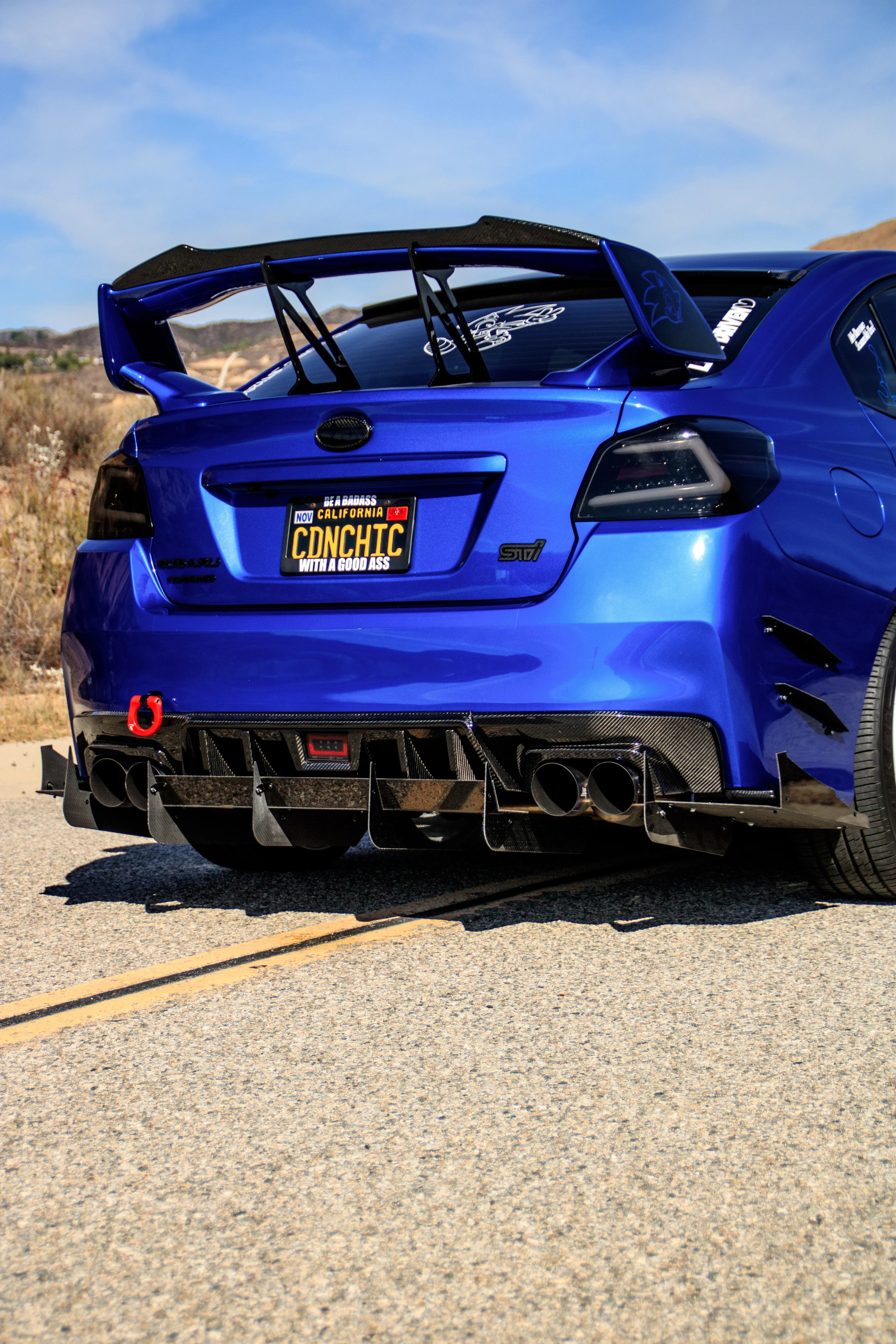 OLM LE Dry Carbon Fiber Rear Diffuser - 2015-2021 Subaru WRX / STI - Image 7