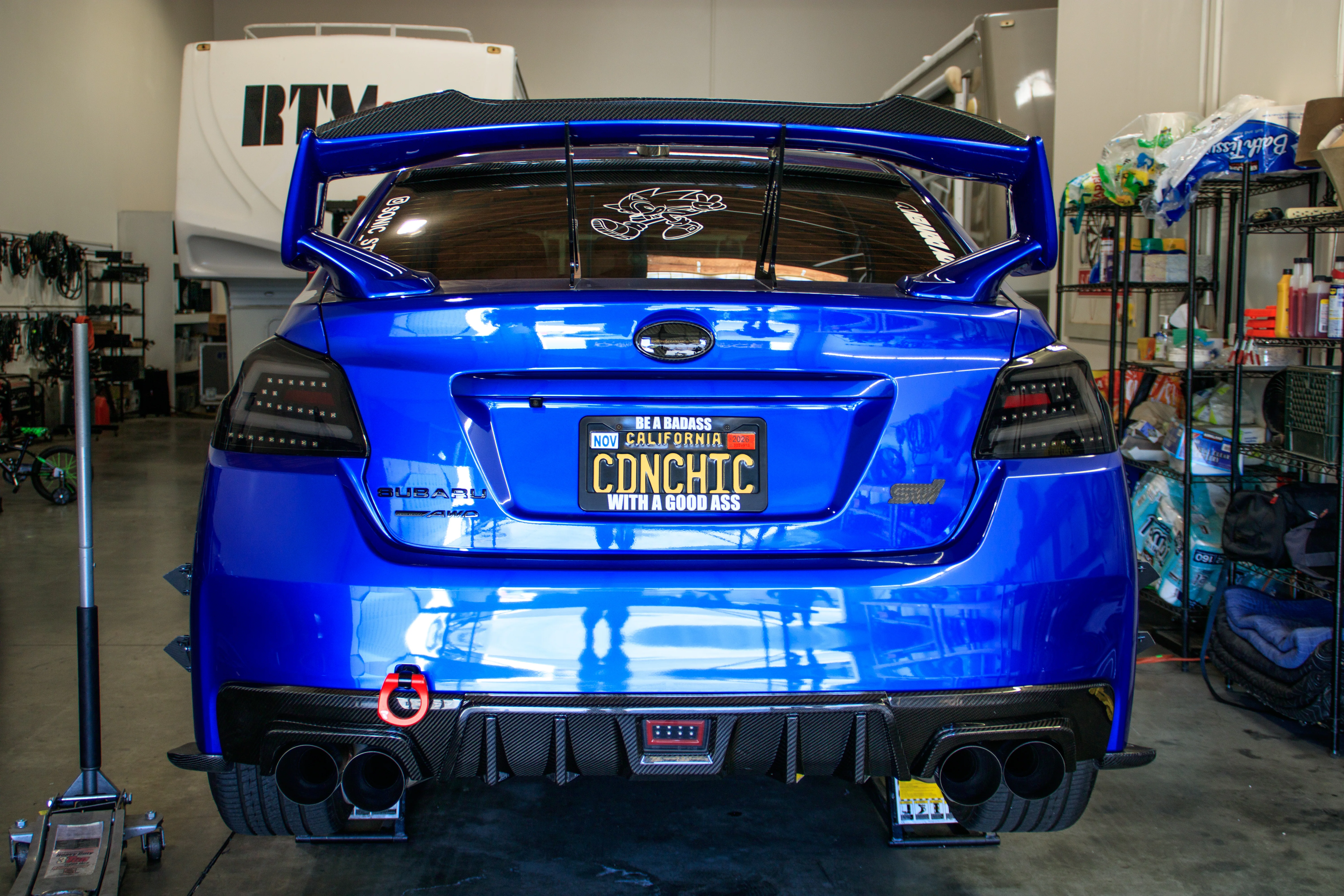 OLM LE Dry Carbon Fiber Rear Diffuser - 2015-2021 Subaru WRX / STI - Image 8