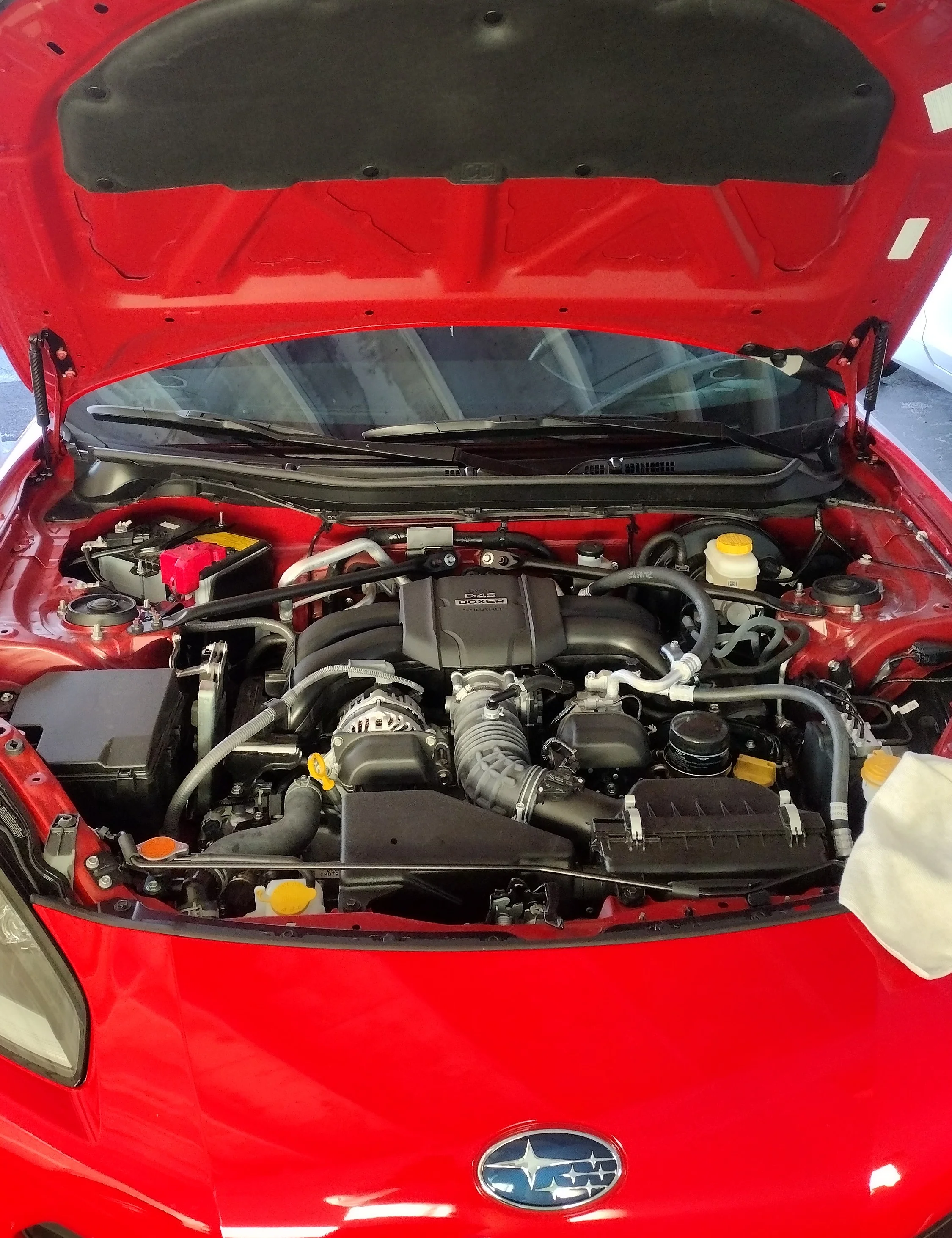 OLM Carbon Fiber Wrapped Hood Struts - 2022+ BRZ/86 - Image 4