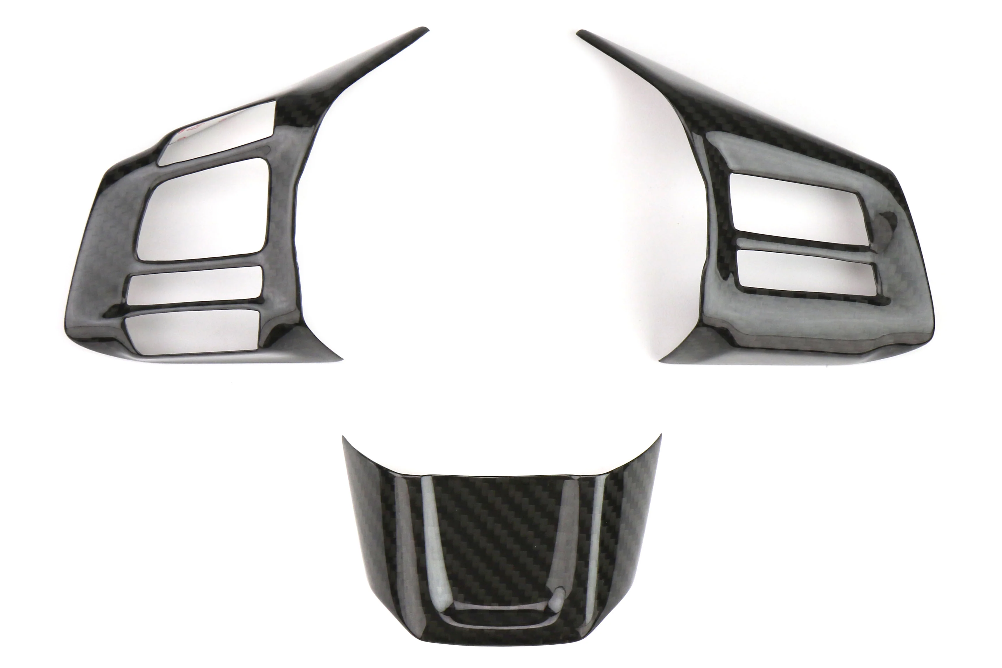 OLM Dry Carbon Fiber Steering Wheel Covers (MT) - 2016-2018 WRX / STI - Image 4