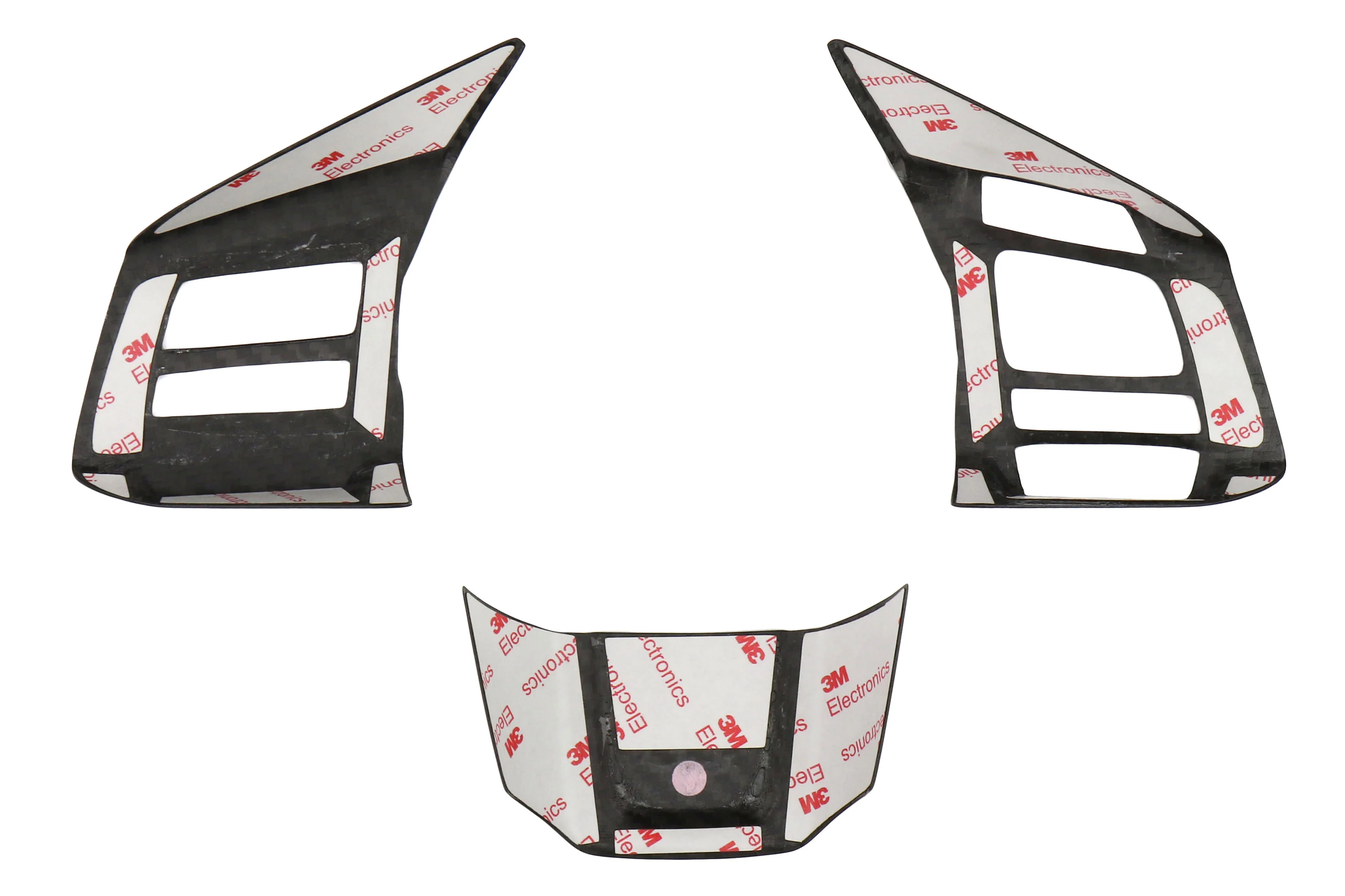 OLM Dry Carbon Fiber Steering Wheel Covers (MT) - 2016-2018 WRX / STI - Image 5