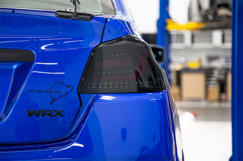 OLM Evolution Tail Lights (Smoked Lens, Black Base, Red Bar) - 2015-2021 WRX / STI - Image 6