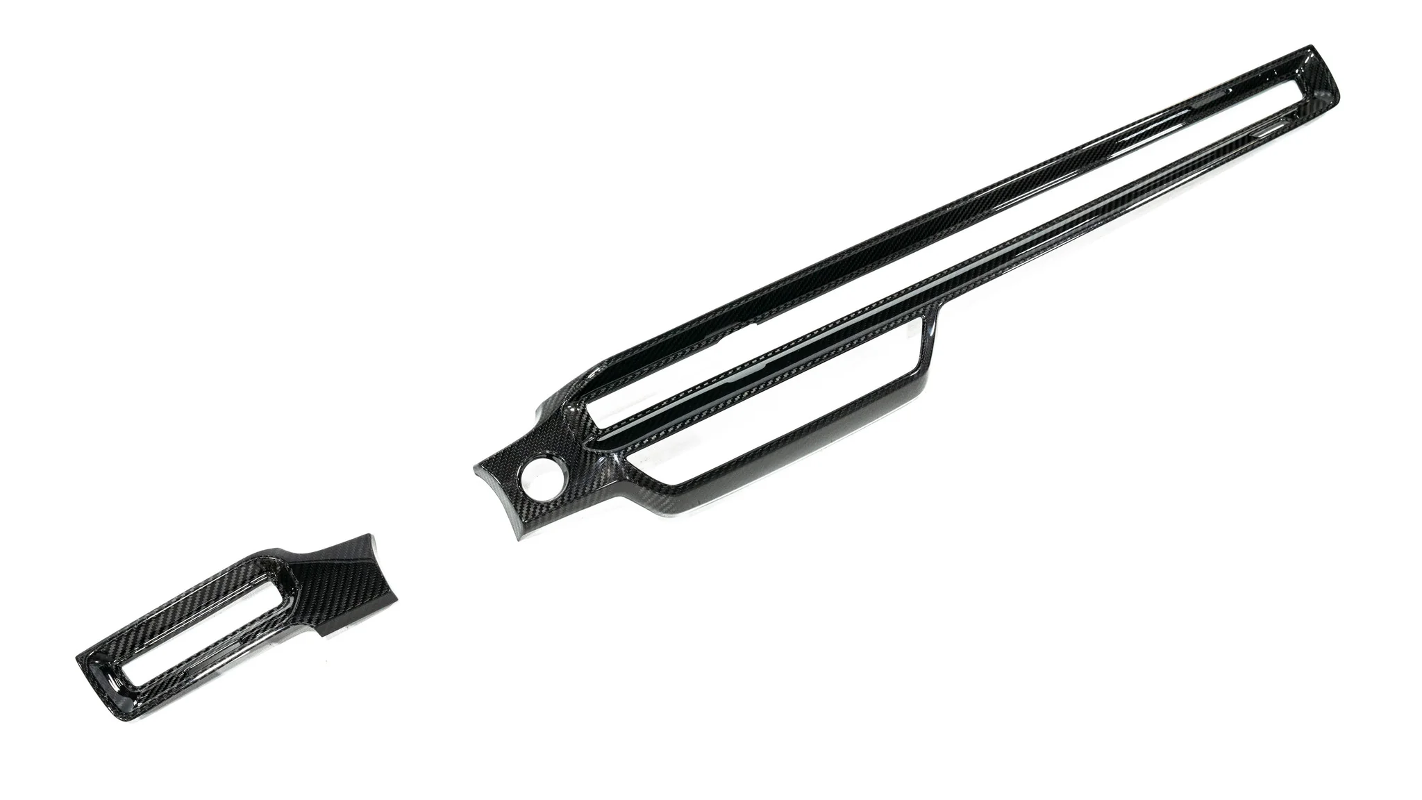 OLM LE Carbon Fiber Interior Dash Cover (2pc) - 2022+ FL Honda Civic / FL5 Type R - Image 3