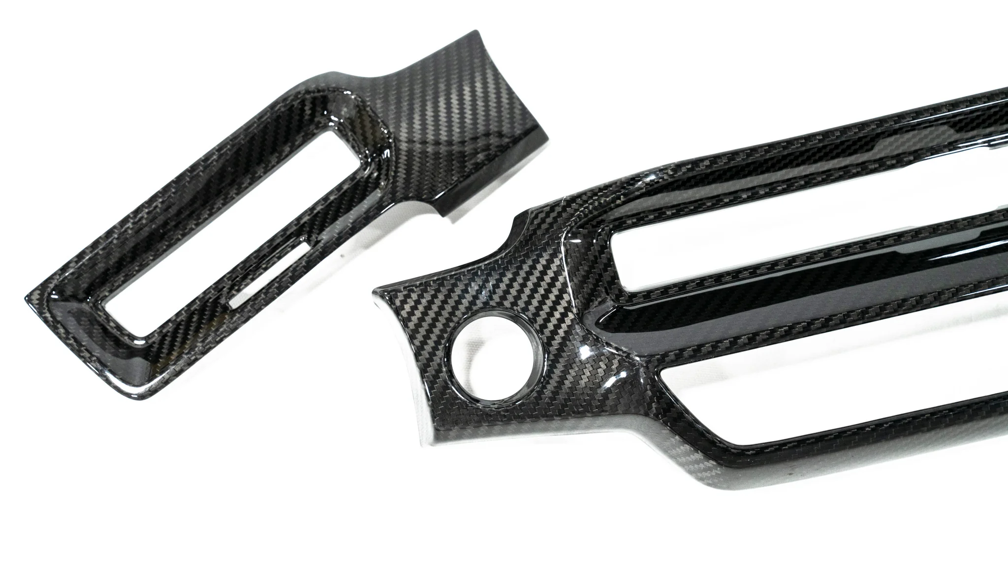 OLM LE Carbon Fiber Interior Dash Cover (2pc) - 2022+ FL Honda Civic / FL5 Type R - Image 5