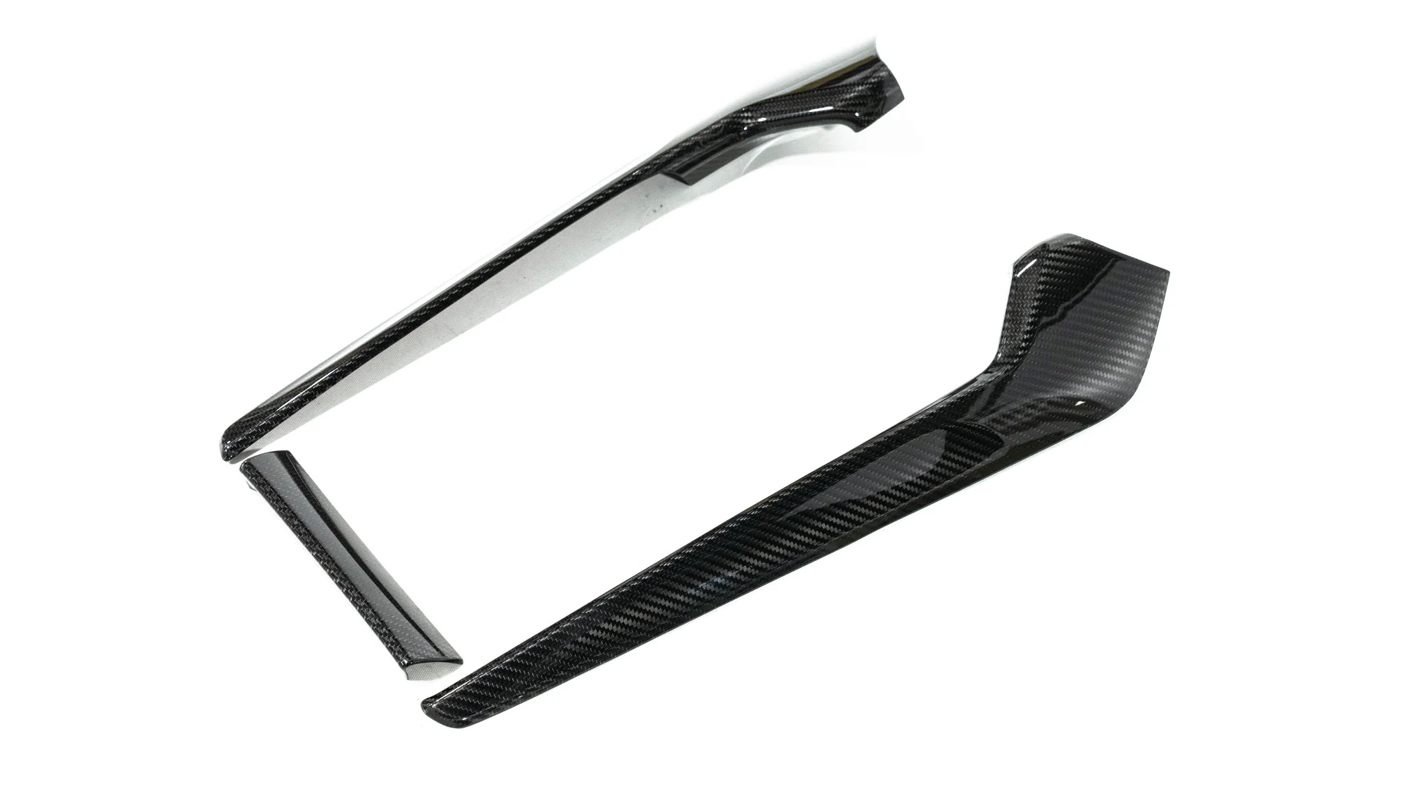 OLM LE Carbon Fiber Shift Panel Side Covers (3pc) - 2023+ Honda Civic FL5 Type R - Image 3