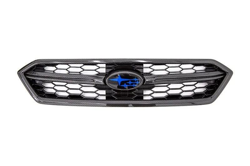 OLM LE Dry Carbon Fiber Grille Garnish (Outer) - 2018-2021 Subaru WRX / STI - Image 3