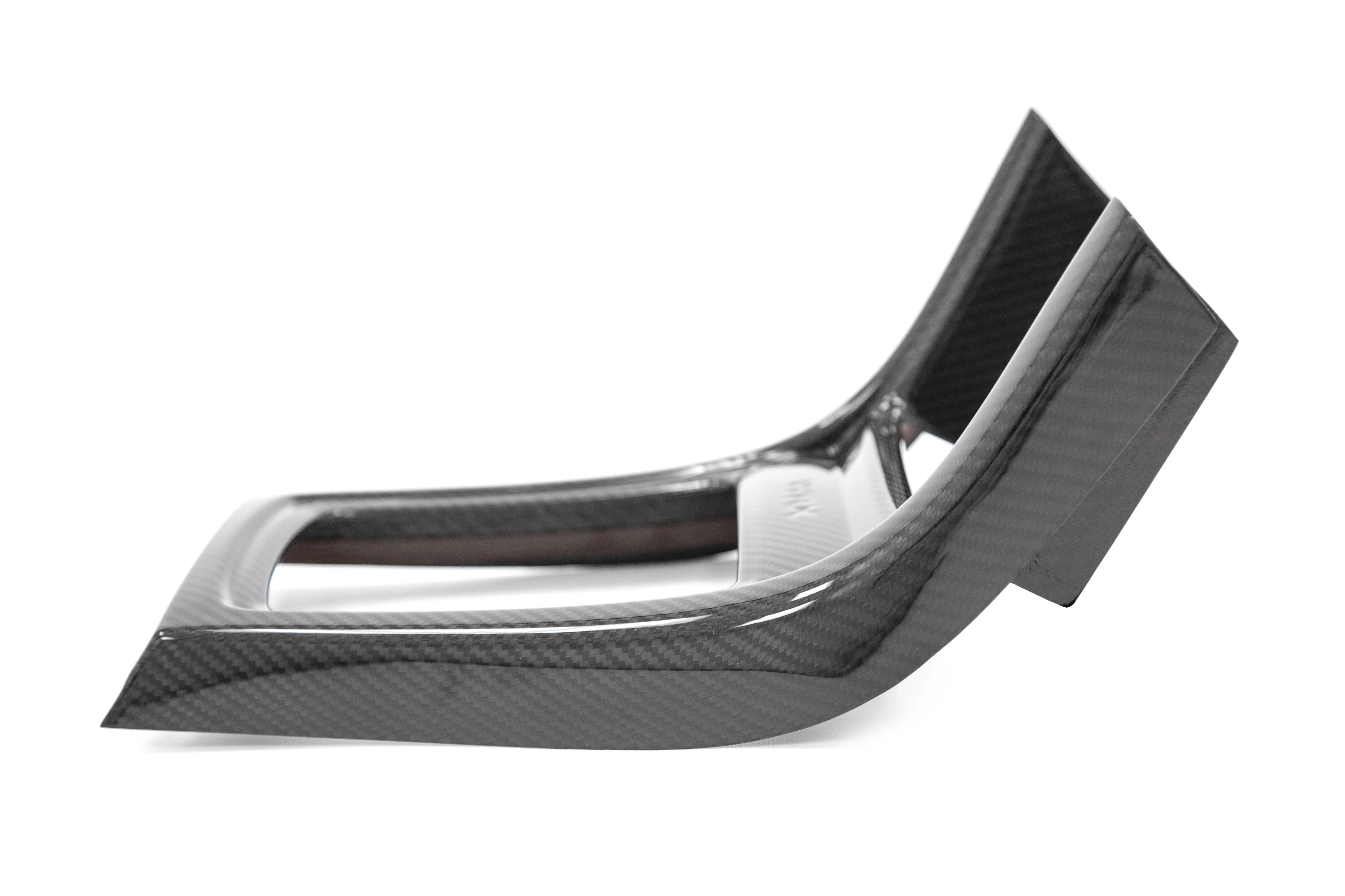 OLM LE Dry Carbon MT Shifter Console Cover - 2015-2021 Subaru WRX (MT) - Image 4