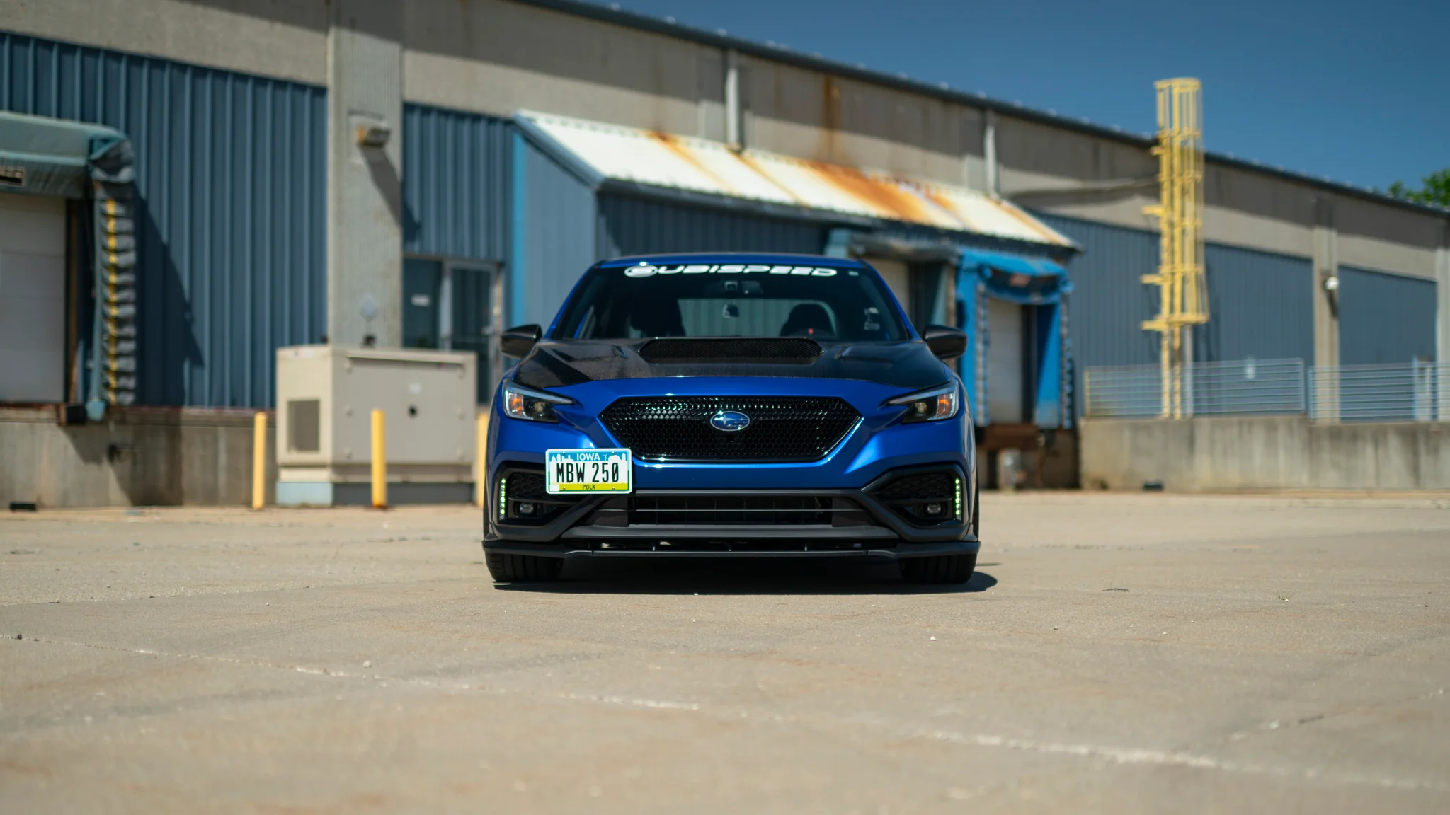 OLM RD1 Style 3 Piece Matte Black ABS Front Lip - 2022+ WRX - Image 4