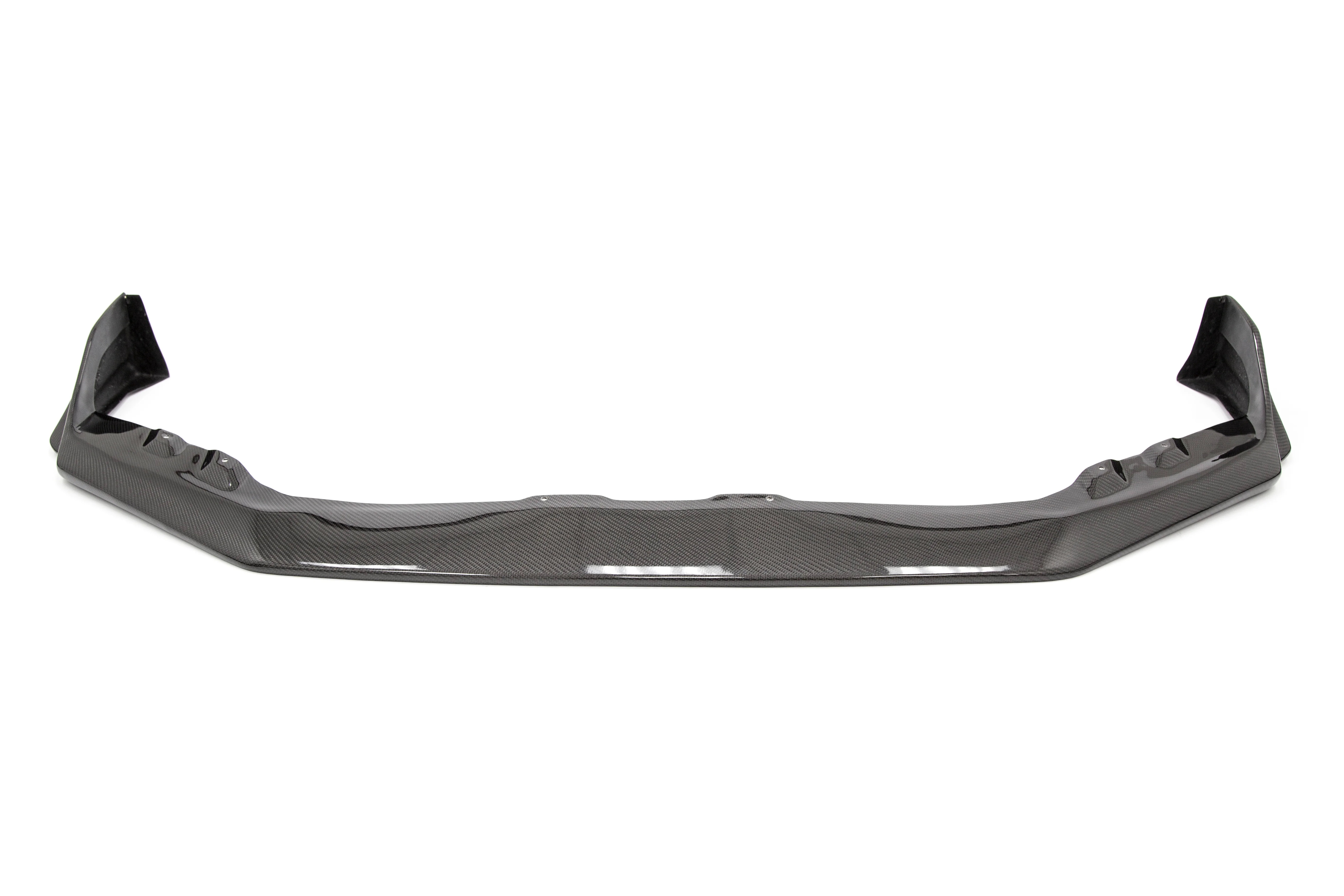 OLM S208 Style Carbon Fiber Front Bumper Lip - 2015-2021 WRX / STI - Image 4