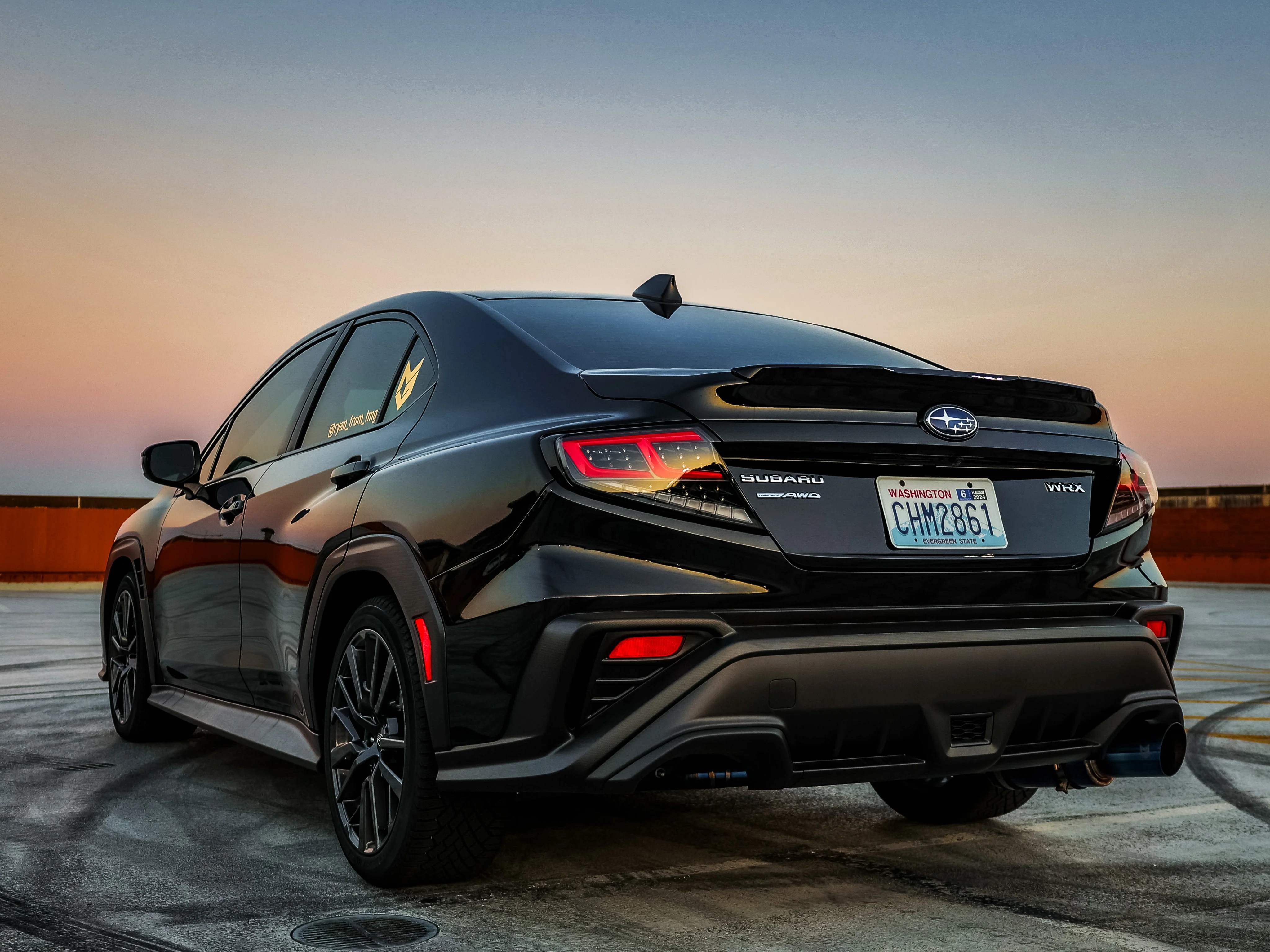 OLM Spec-AR LED Taillights (Clear Lens/Black Base/Red Bar) - 2022+ WRX - Image 12