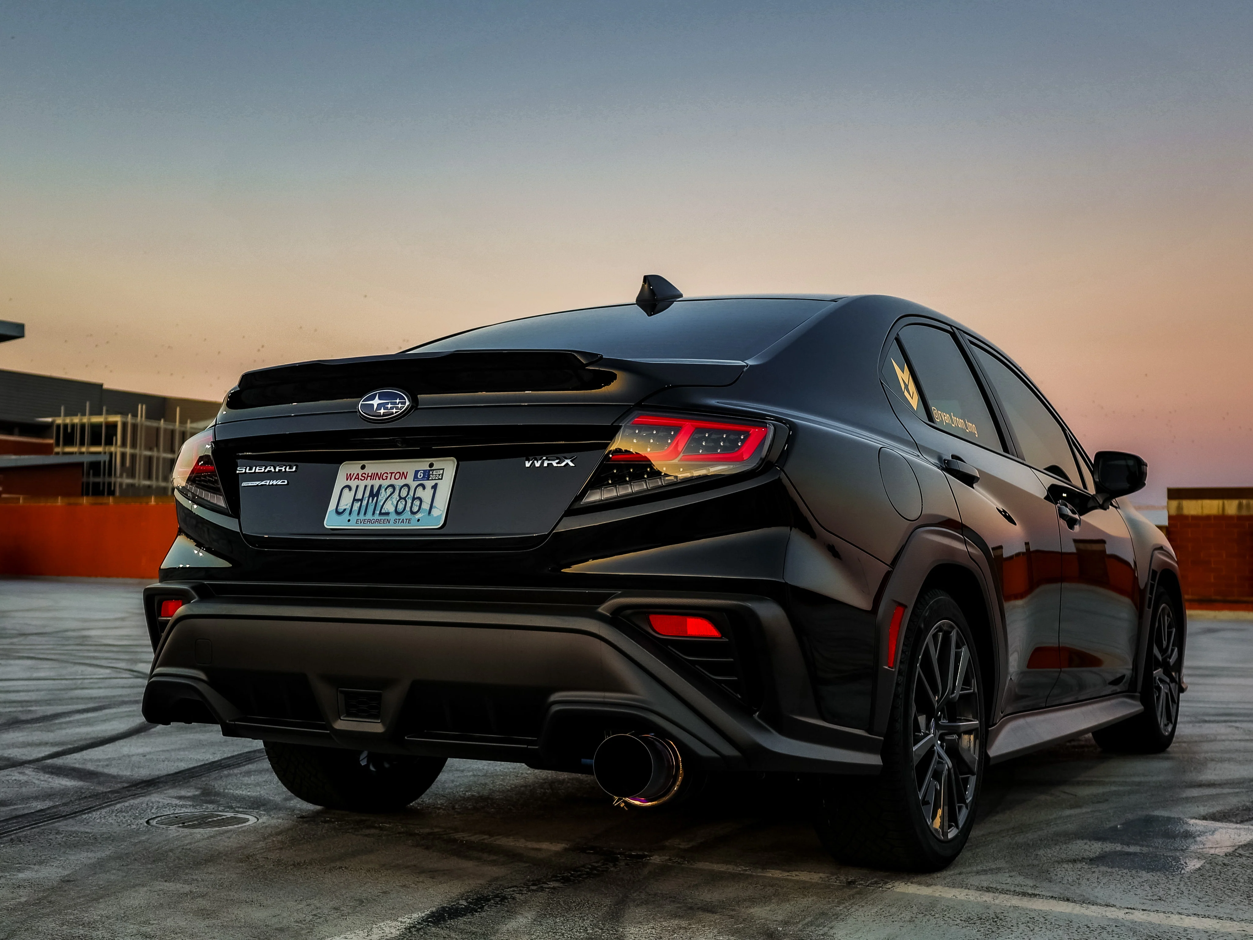 OLM Spec-AR LED Taillights (Clear Lens/Black Base/Red Bar) - 2022+ WRX - Image 14