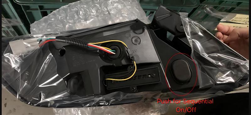 OLM Spec-AR LED Taillights (Clear Lens/Black Base/White Bar) - 2022+ WRX - Image 8