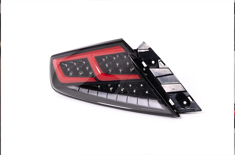 OLM Spec-AR LED Taillights (Clear Lens/Black Base/Red Bar) - 2022+ WRX - Image 6