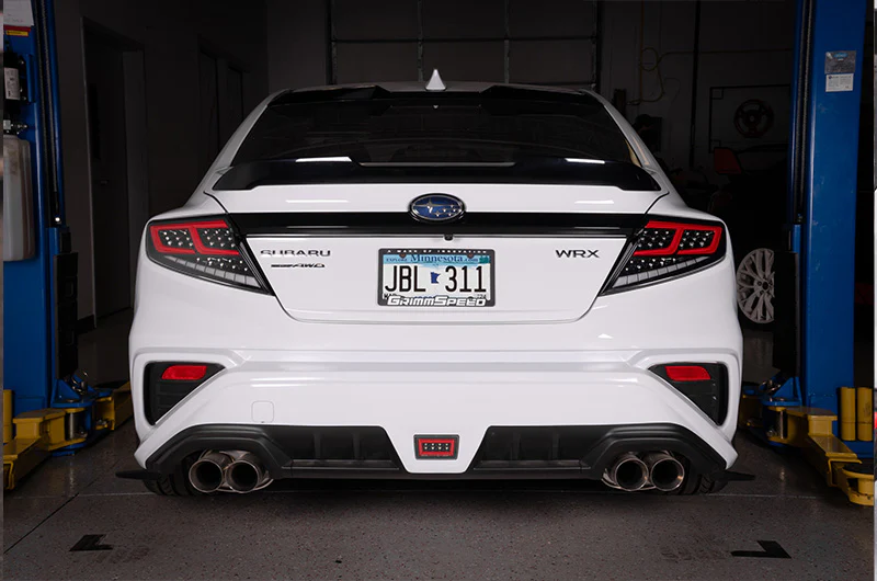 OLM Spec-AR LED Taillights (Clear Lens/Black Base/Red Bar) - 2022+ WRX - Image 9