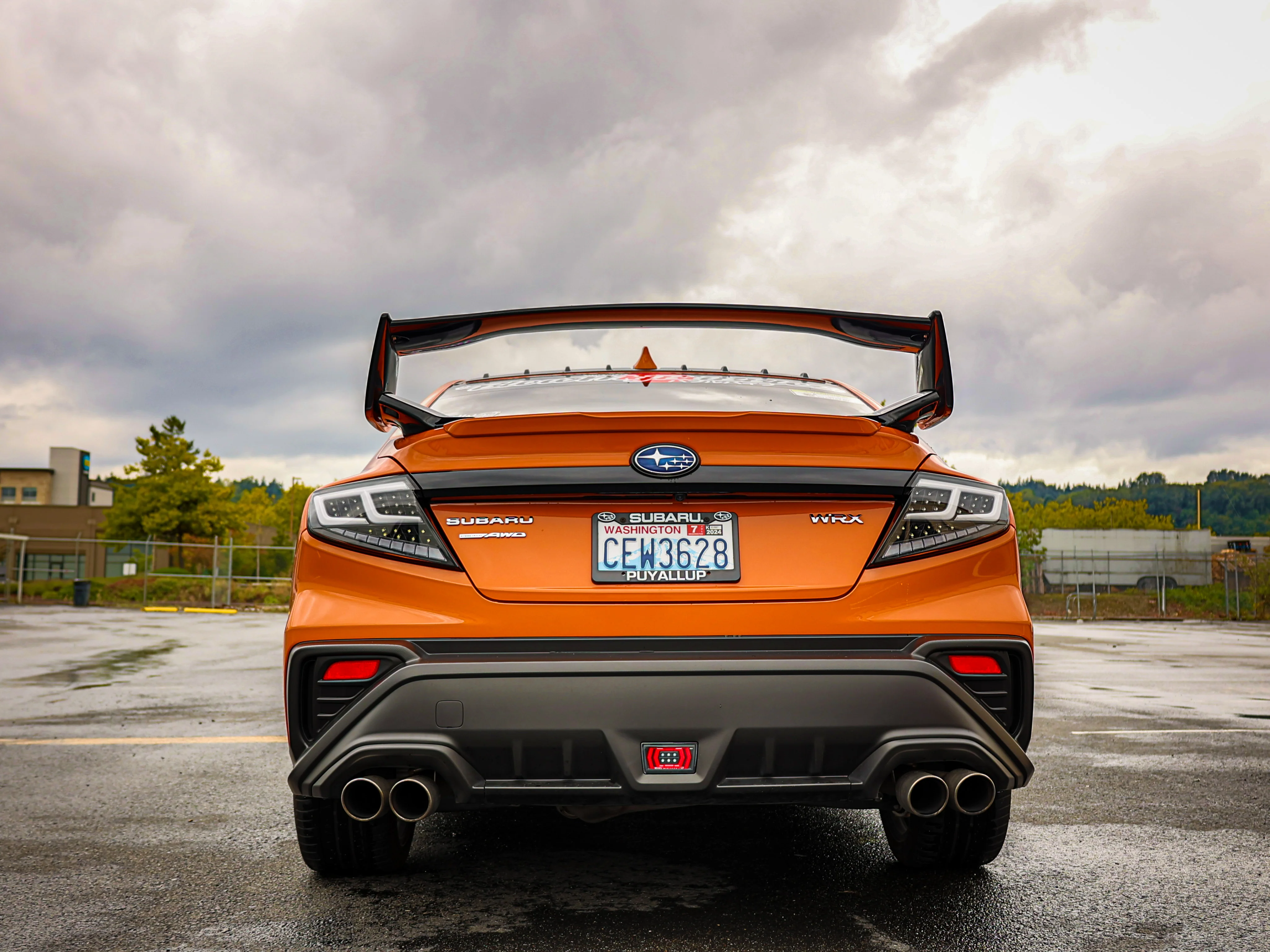 OLM Spec-AR LED Taillights (Clear Lens/Black Base/White Bar) - 2022+ WRX - Image 5