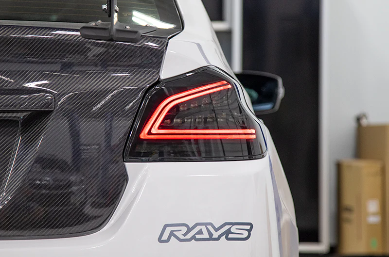 OLM Spec CR Tail Lights (Smoked Lens, Black Base) - 2015-2021 Subaru WRX & STI - Image 12