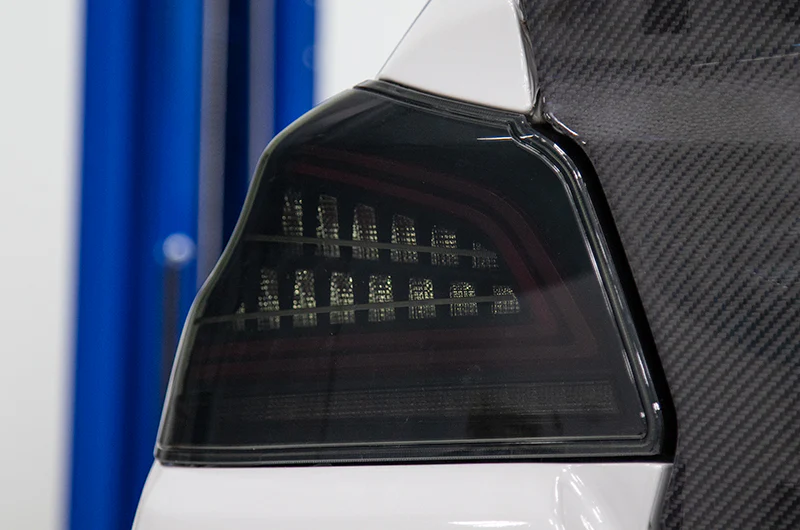 OLM Spec CR Tail Lights (Smoked Lens, Black Base) - 2015-2021 Subaru WRX & STI - Image 3