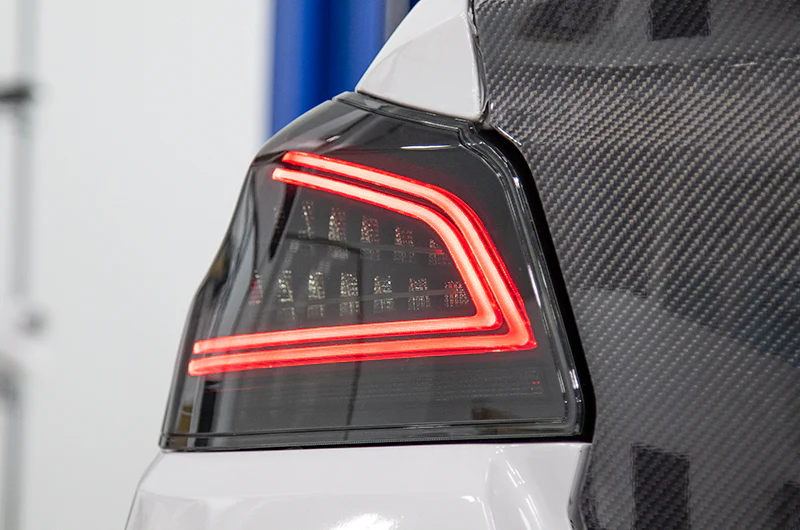 OLM Spec CR Tail Lights (Smoked Lens, Black Base) - 2015-2021 Subaru WRX & STI - Image 8